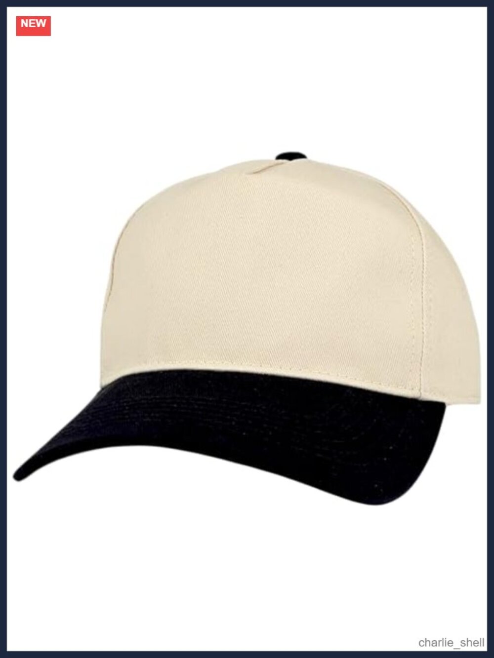 5-Panel A-Frame Trucker Hat Snapback Blank Baseball Cap Adjustable